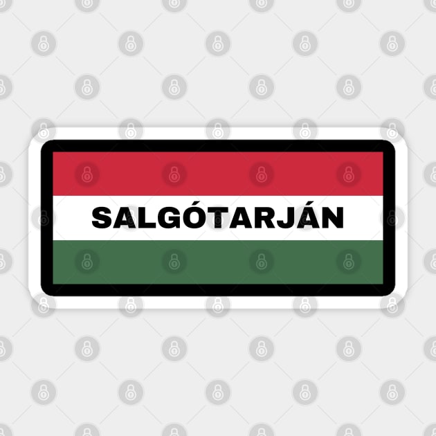 Salgótarján City in Hungarian Flag Sticker by aybe7elf